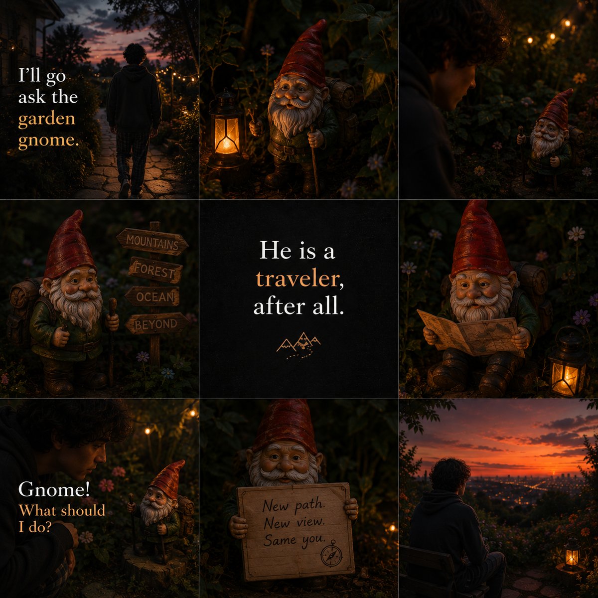 So I asked the gnome — HolyMove moving diary