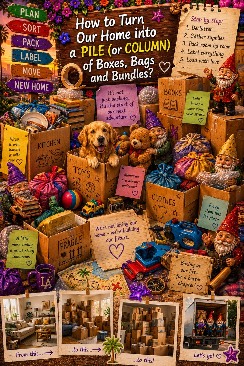 Boxing up our life — HolyMove moving diary